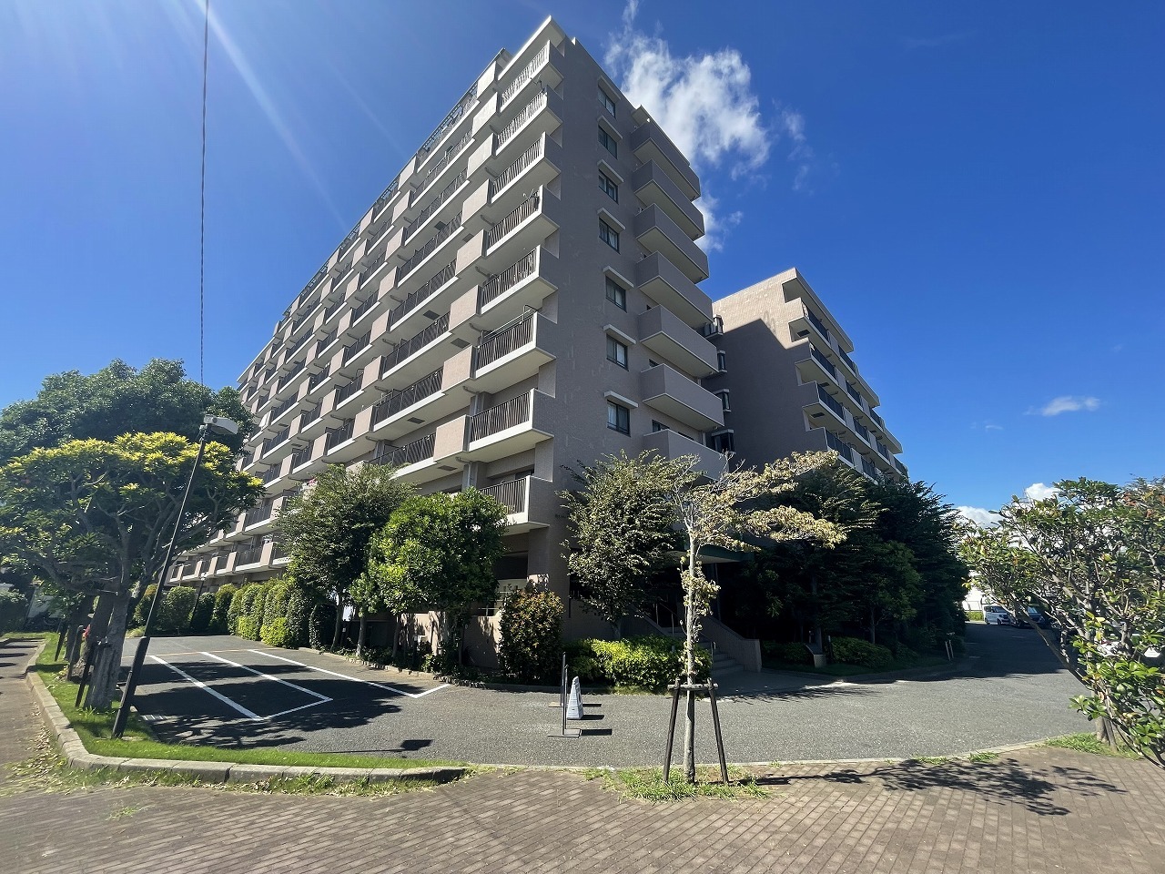 １階角部屋　専用庭付